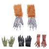 Halloween-Handschuhe für Erwachsene und Kinder Furchterregende blutbefleckte Werwolf-Handschuhe