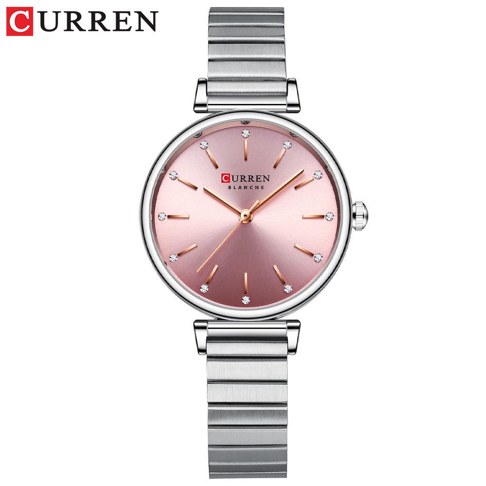 Curren 9081 Women s Waterproof Quartz Steel Band Watch - Fashionable Casual Design for Students