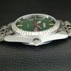 VINTAGE REFURBISHED SEIKO AUTOMATIC 6309A JAPAN MENS GREEN DIAL WATCH a443141-1