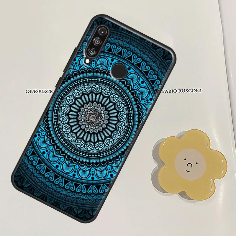 

Flower Mandala For Huawei Nova 11 9 10 SE Y60 Y70 Y90 Y61 Y91 Nova 3i 7i 8i 11i P20 P40 Lite P30 Pro Case Huawei P20 Lite