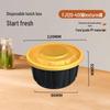 Fangjiajie 400ml Thickened Disposable Round Food Containers