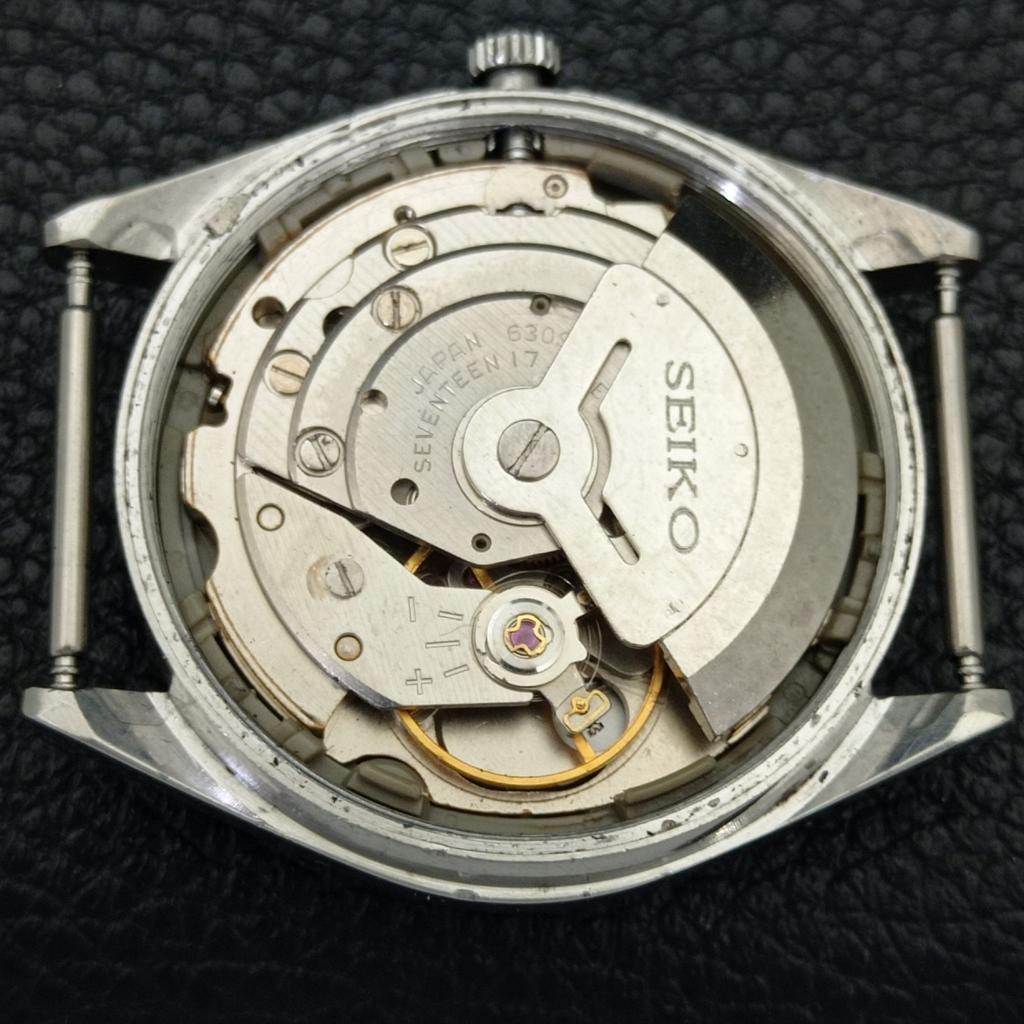 SEIKO 5 AUTOMATIC VINTAGE 6309A JAPAN MENS BLUE COLOR DIAL WATCH a701240-5 R206a-a701240