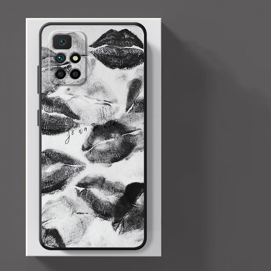 

Lip KISS Funda Phone Cover Case for Xiaomi Redmi A1 A2 Plus A3 12C 9 K40 K80 Pro 13C 10 A5 14C A4 Redmi A1