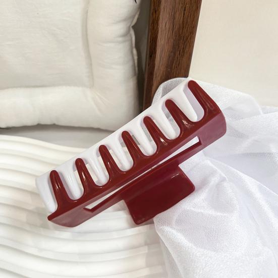 Hair Claw Soft Silicone Anti-slip Teeth Back Head Hair Clip