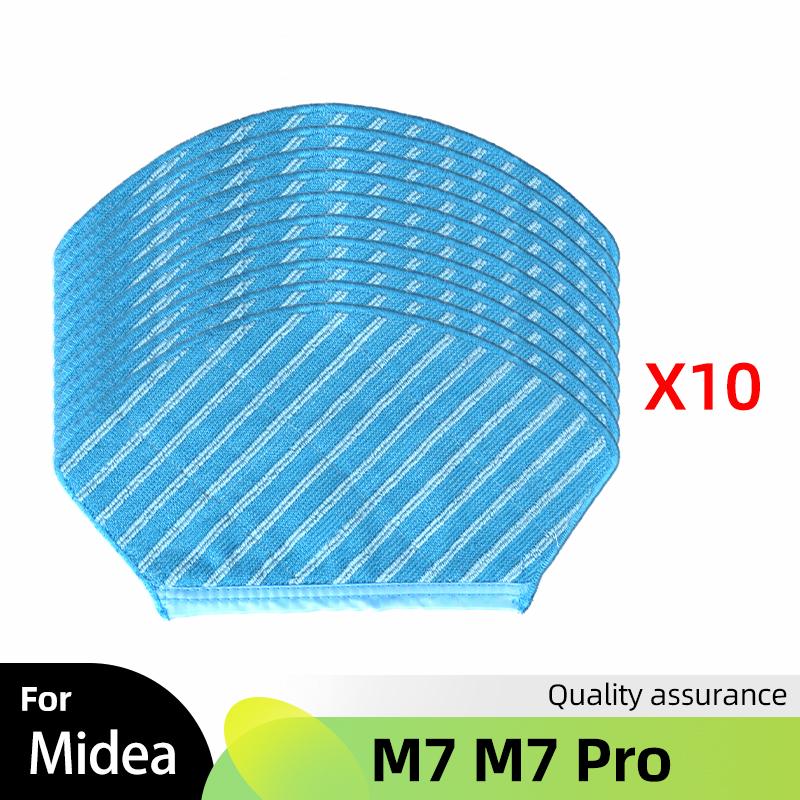 Für Midea M7 M7 Pro Zubehör Ersatzteile Roboter Staubsauger Ersatzbürste HEPA-Filter Wischtücher Verbrauchsmaterialien