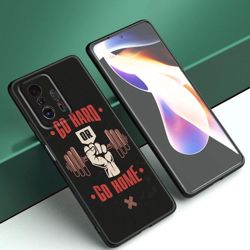 

Чехол для телефона No Pain No Gain Gym Fitness для Xiaomi Mi A2 8 9 SE Note 10 10T 11 12 Lite 9T 11T 12S 12T Pro A3 6X 12X черный Xiaomi 12T Pro 5G