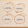 4PCS Layered Gold Cross Heart Rhinestone Anklet Set Adjustable Dainty Boho Summer Beach Foot Jewelry for Women