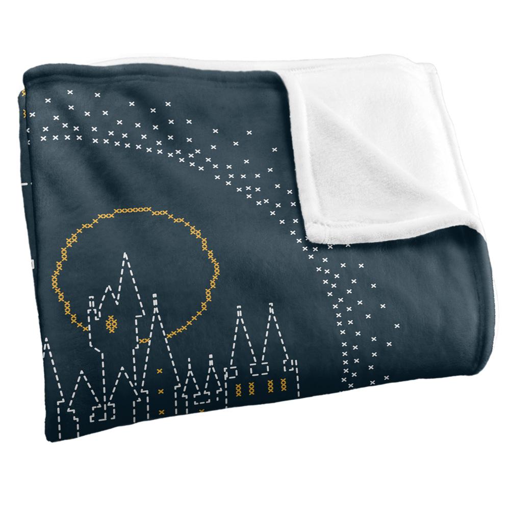 Harry Potter IÂ´d Ratyer Stay At Hogwarts Christmas Blanket