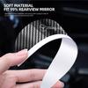 Car Rearview Mirror Rain Eyebrow Carbon Fiber For Mercedes Benz W211 W203 W204 W210 W124 AMG W202 CLA W212 W220 W205 Accesorios
