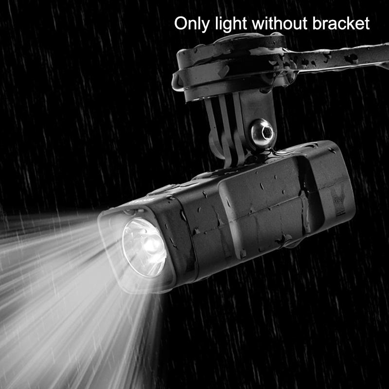 Bike Headlight Usb Rechargeable Cycling Flashlight Waterproof Bike Hanging Light High Brightness 3 Gears For Mountain Bike