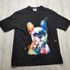 Noceur Unrivalled Watercolor French Bulldog Graphic T-Shirt Men's Size 1 Black
