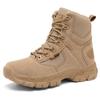 Fashion Men  Boots Ankle Waterproof Desert Hunting Hiking Shoe Unisex Lace Up Male  Boot Brand Motorcycle Climbing Shoes