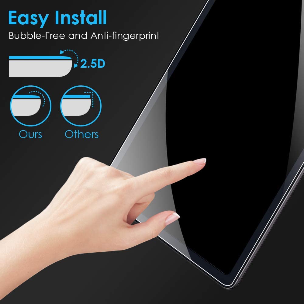 1PC/2PCS/3PCS Tablet Tempered Glass Screen Protector Cover for Samsung Galaxy Tab P610/P615 10.4 Tempered Film