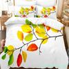 Maple Leaf Queen Bedding Set Duvet Cover Set Kids Bedding Digital Printing Bed Linen King Size Duvet Cover