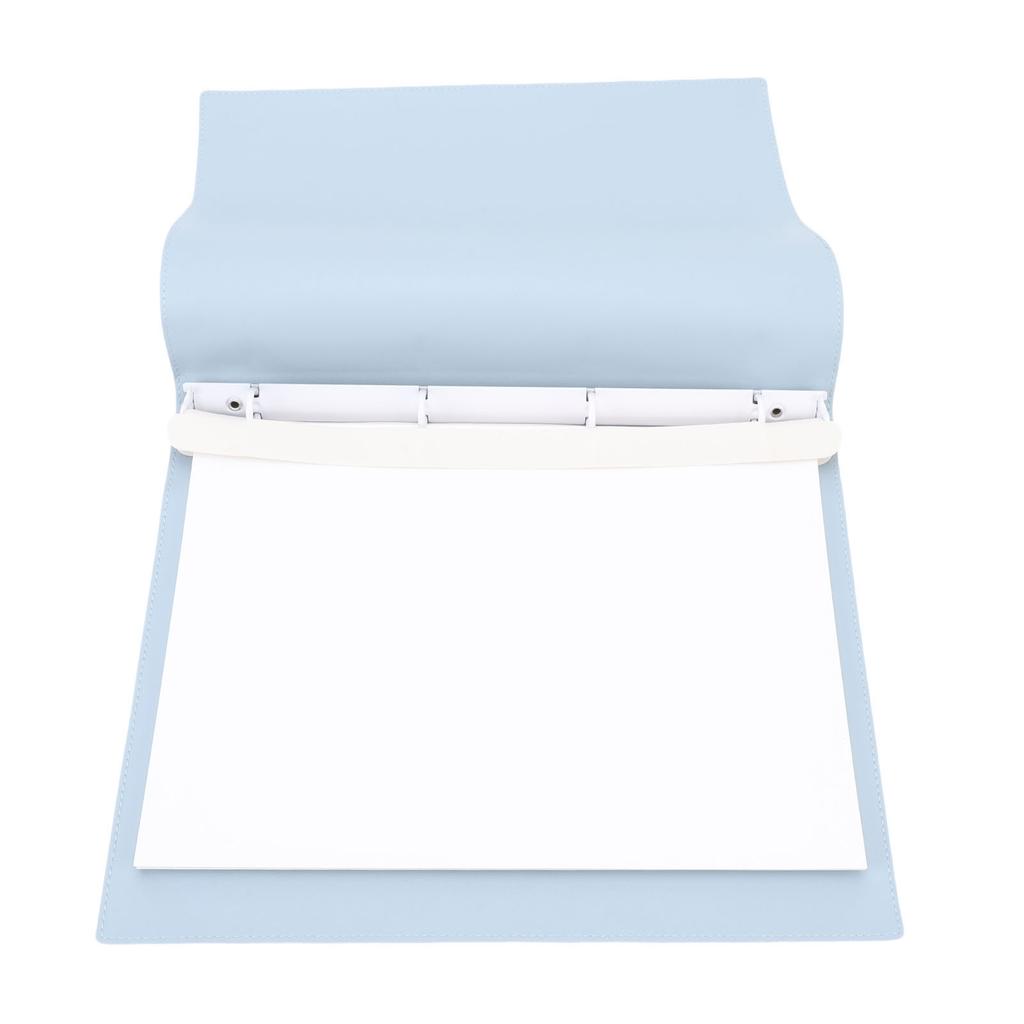 A4 Binder Notebook Waterproofing PU Leather Refillable Binder Planner for Mind Mapping Study Working School