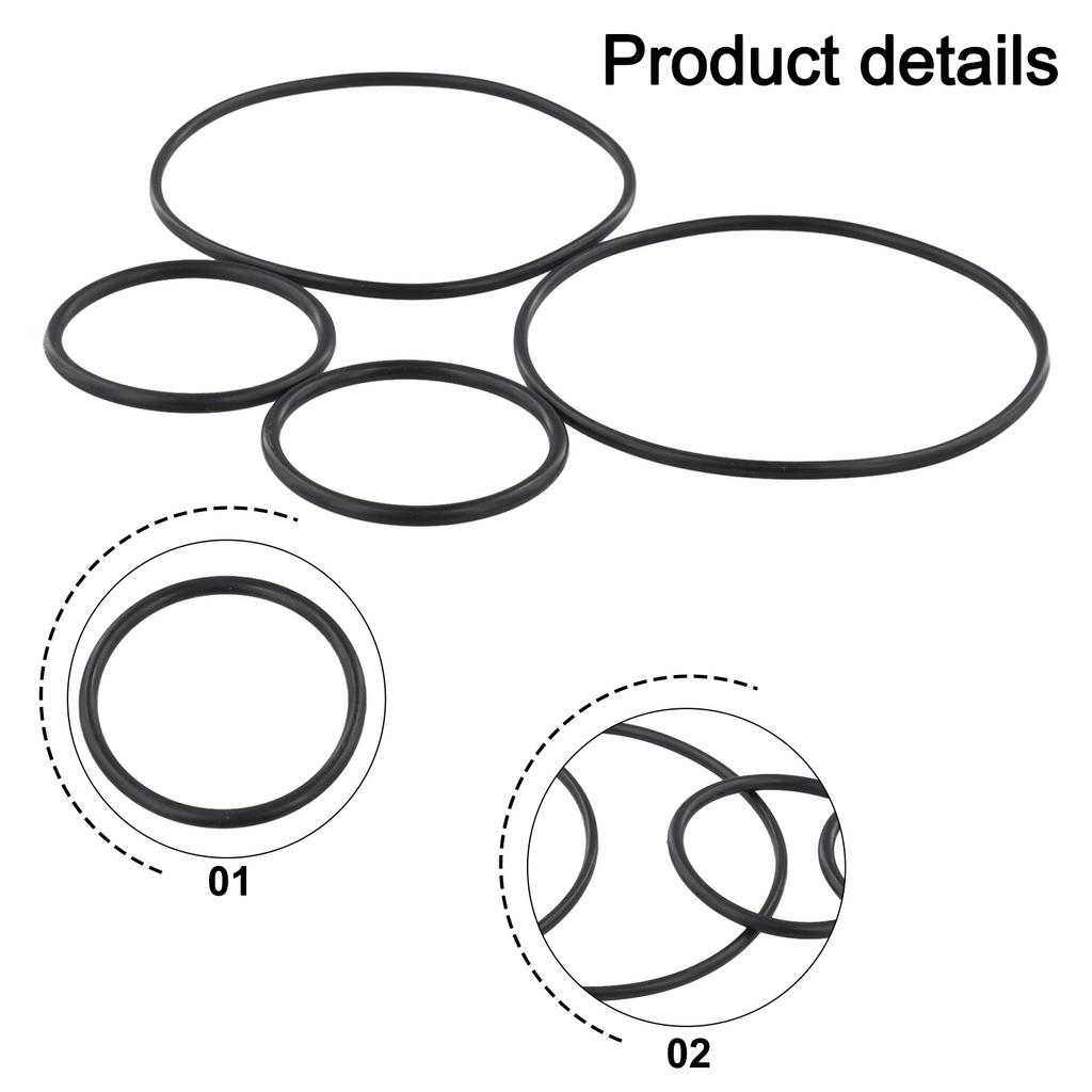 Pool Pump PreFilter O Ring Set for SPS25 SPS75 SPS100 Designed to Provide Tight Seal and Prevent Leakage in Circulation Systems