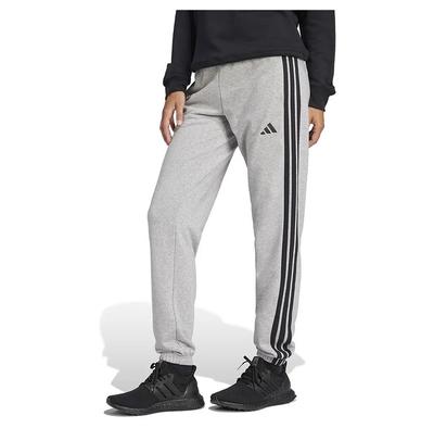 Pantalon de jogging Essentials à 3 bandes en molleton français avec poignets