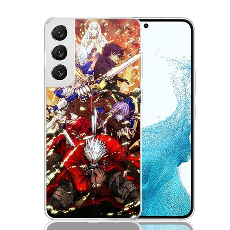 Fate Zero Stay Night Gilgamesh Phone Case For Samsung Galaxy S26 S25 Edge S24 S23 FE S22 Ultra S21 Plus S20 + Fundas Cover Coque