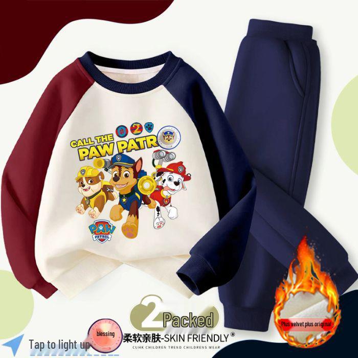 PAW Patrol Leucht-Kapuzenpullover & Raglanärmel Set für Kleinkinder, Herbst/Winter Kollektion 2025
