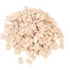 300PCS Woodworking Tenons High Hardness Beechwood Tenon Insertion Blocks for Handcraft Furniture Splicing