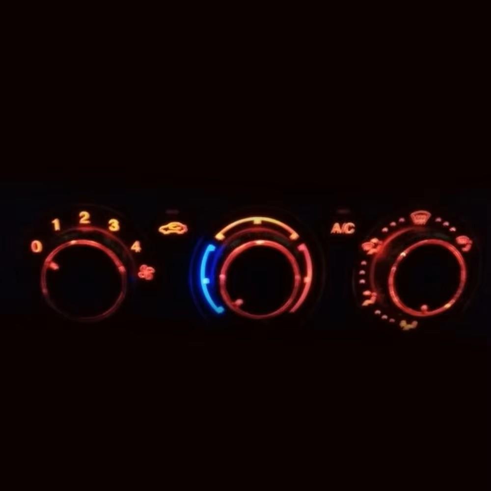 New Style 3pcs/Set Car Air Conditioning Turning Switch Knob AC Knob for Ford Focus 2 MK2 Focus 3 MK3 2005-2017 Mondeo C-MAX