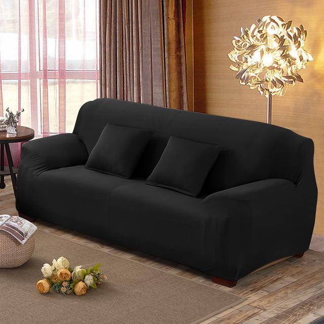 Husă elastică pentru canapea de culoare solidă Huse elastice pentru canapea pentru sufragerie Funda canapea scaun husă canapea Decor acasă 1/2/3/4 locuri