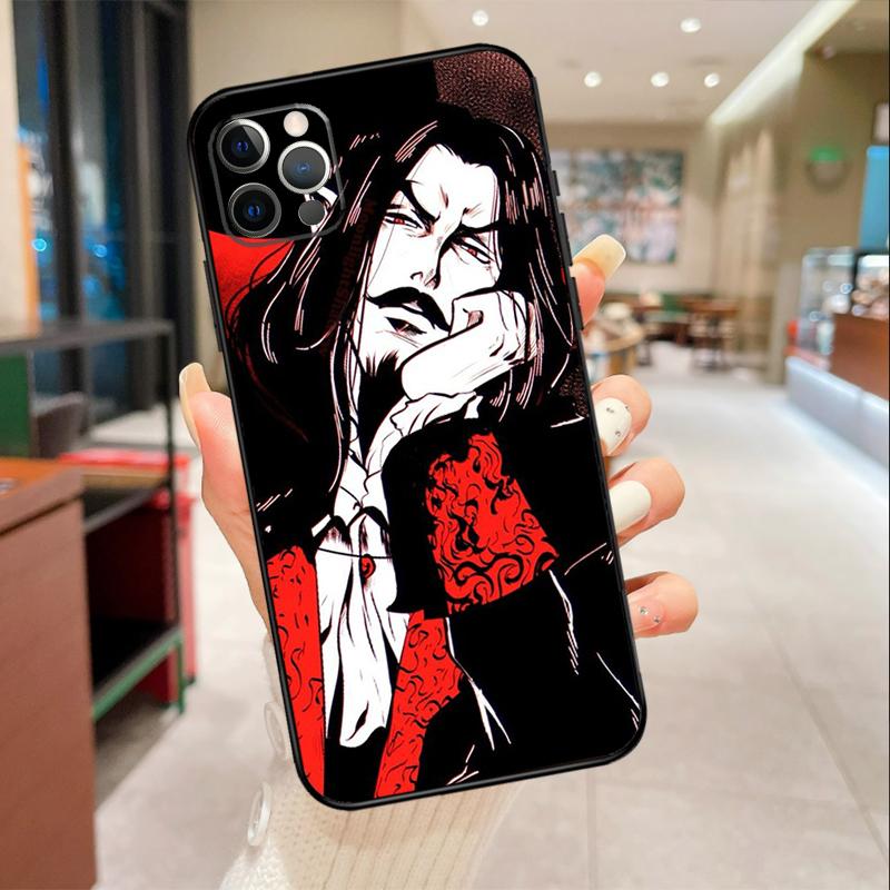 Dracula Phone Case For iPhone 16 15 14 13 12 11 Pro Max Mini X XS XR 6 Plus Back Cover