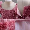 High-End Princess Sequin Puff Skirt Dress for Girls