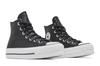 Converse Chuck Taylor All Star Lift Hi Black Leather (Women's)