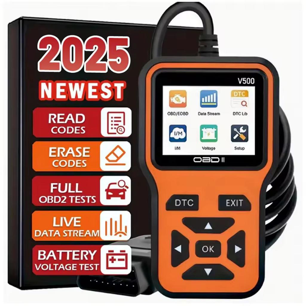 Instrument de Diagnosticare Scanner OBD2 - Instrument Scanner Cod Lumină Martor Motor, DTC, Flux de Date, Pregătire I/M, Instrument Scanare Mașină și Camion Pentru Toate Vehiculele