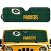 Customizable Green Bay Car Sunshade - Heat Insulation and Block Pattern Design