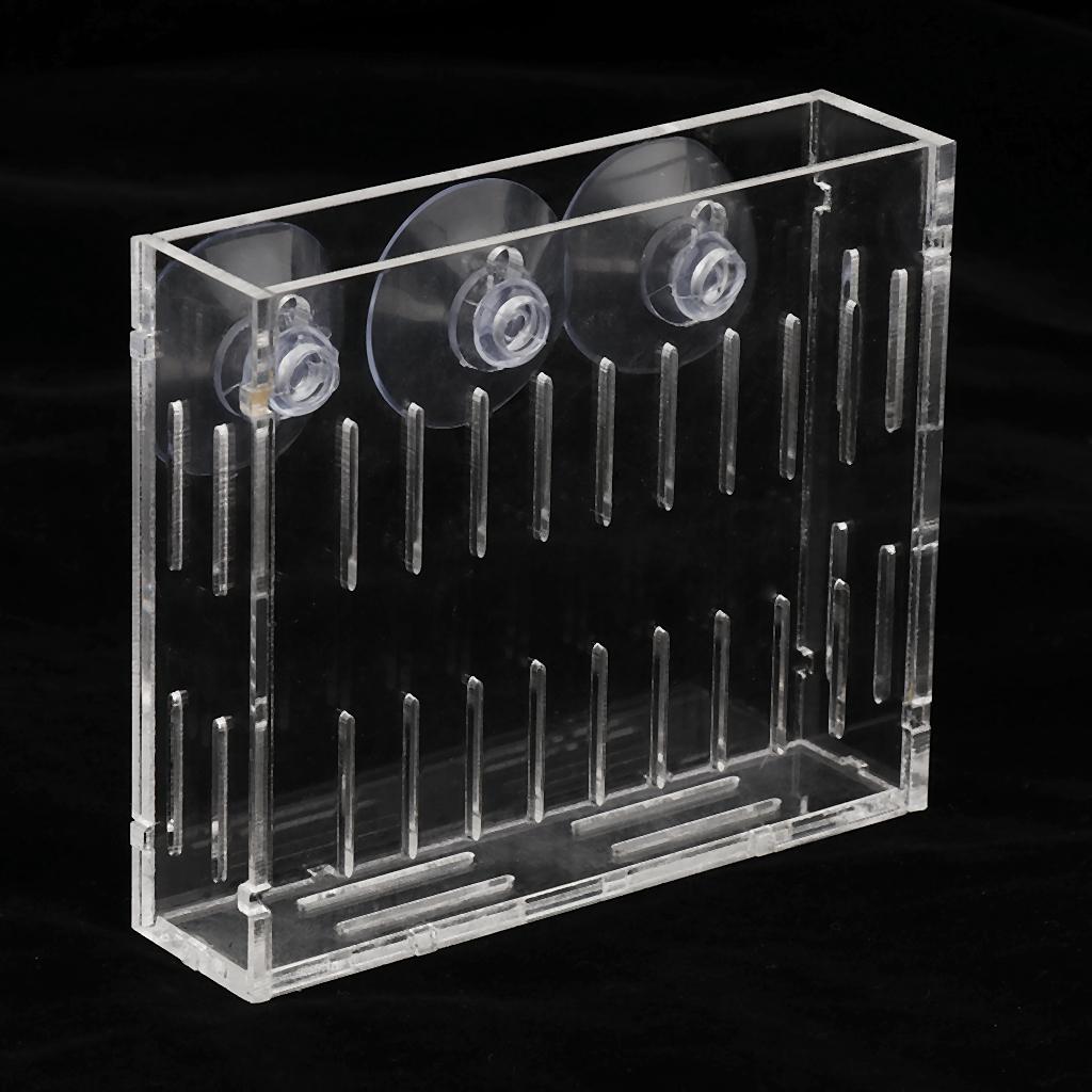 

Acrylic Aquarium Plant Holder Wall Hanging Planter Pot Cup Vase for Water Plants Home Aquarium Decor чистый