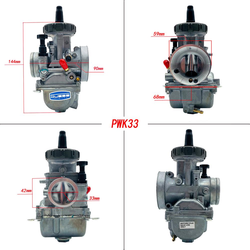 

PWK33-42mm Racing Carburetor for Motorcycle/ATV 35mm