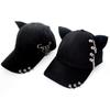 Metal Decor Baseball Hat With Sunshade For Street Style Looks