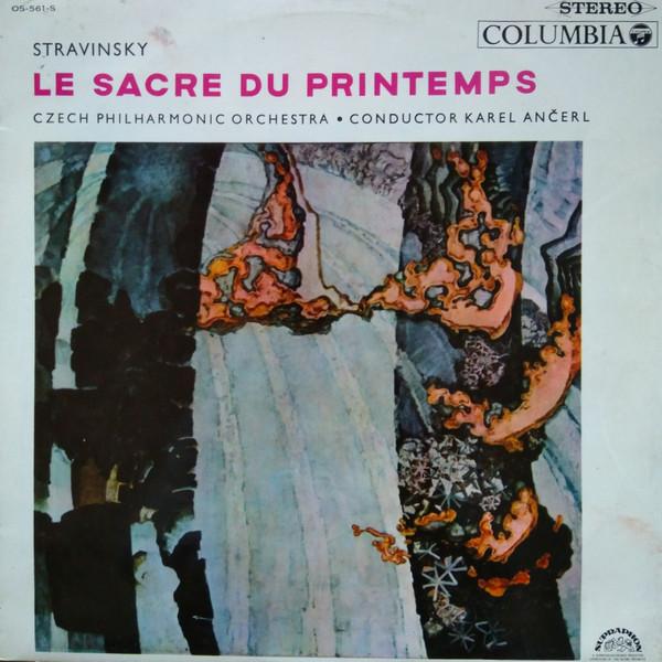 

LP Record IGOR STRAVINSKY, THE CZECH PHILHARM - Le Sacre Du Printemps OS561S Columbia Japan Obi Classical Used