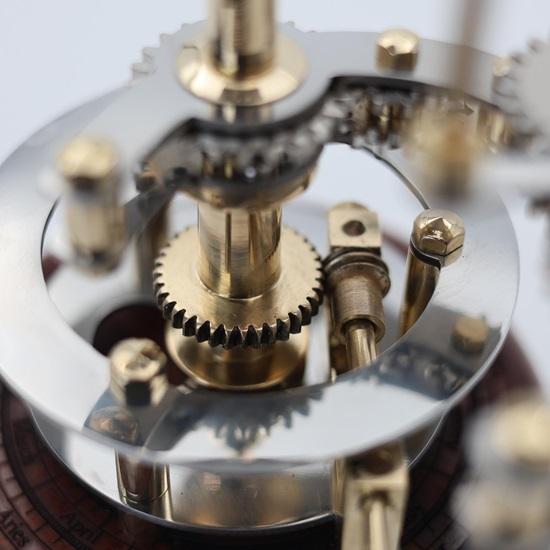 17.78 Cm Mini Orrery, A Premium Home Décor Artpeice, Solar System with Semi Precious Stone, Prefect Present Idea for Various Occasions