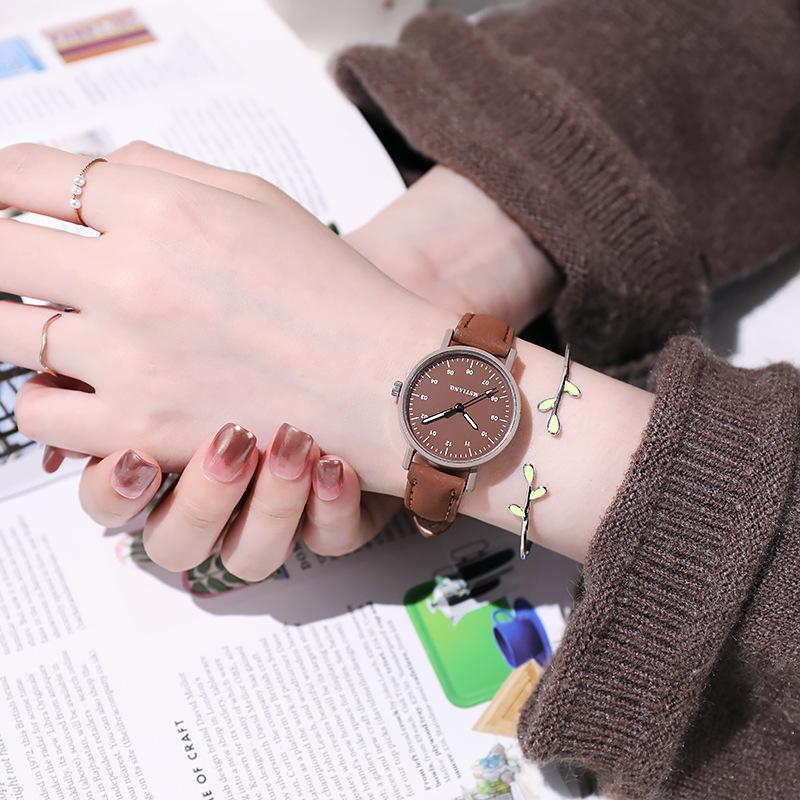 Forest Girl Watches, Girls, Middle School Students, Retro Small, Fresh, Simple Temperament, Style