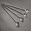 304 Stainless Steel Long Handle Straw Spoon Set