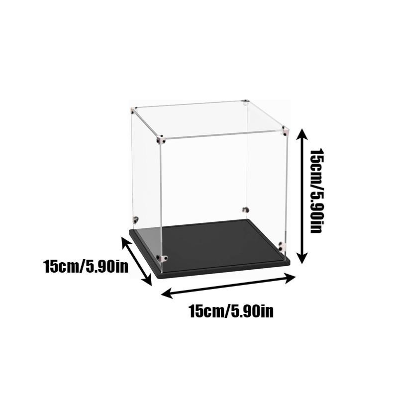 

Акрилова вітрина для колекційних предметів Збірна прозора акрилова вітрина для домашнього зберігання 15*15*15cm