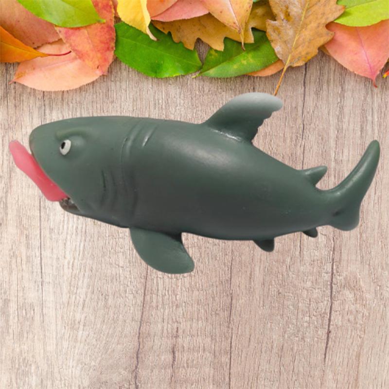 1pc - Shark shaped Squeeze Toy For Boys Girls - Creative Small Gift For Birthdays And Holidays