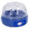 Eierinkubator 6 Eier 15W Blau mit automatischem Wender Eierkerze Display Temperaturregelung Geflügelbrutmaschine