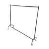 Heavyduty 6FT Long Metal Clothes Hanging Rail Home Shop Rolling Garment Display Stand Rack