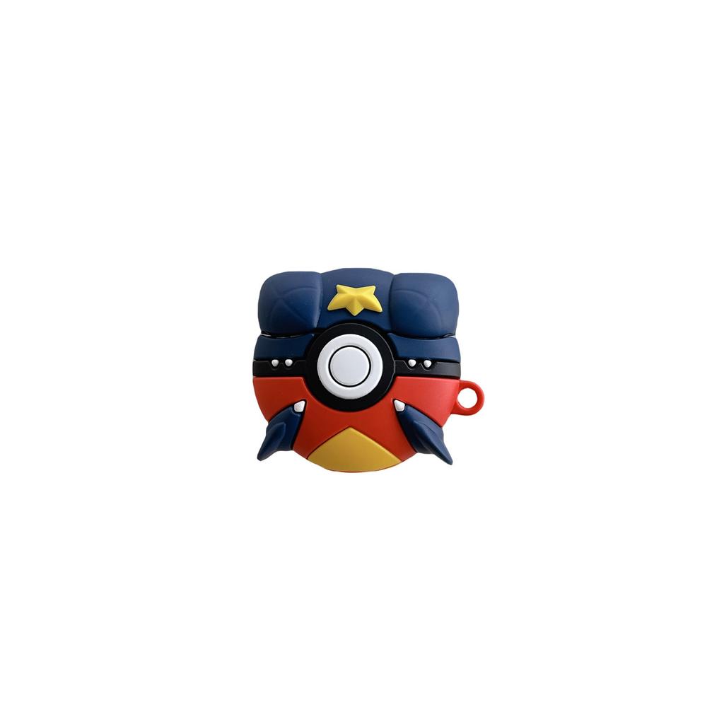 Hard bite land shark AirPods pro1 apple bluetooth headset case 1/1 generation cartoon Pokémon protective case is suitable for