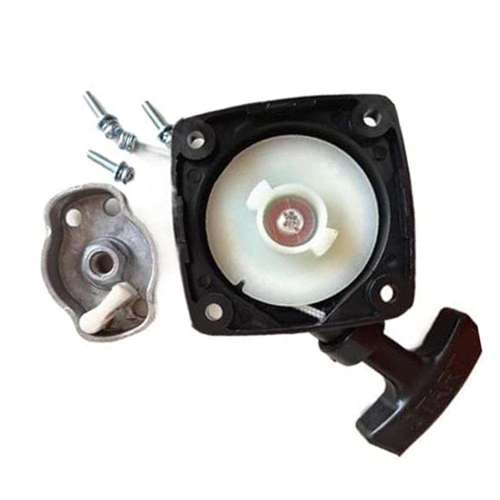 For EB260 1E34FB blower engine recoil starter and pawl screw assembly with plastic metal components for repair
