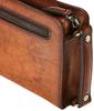 L'Ompresse Zweite Tasche, Hergestellt in Japan, Rindsleder, Archaisch, Braun, 71866