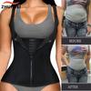 Women Waist Trainer Corset Zipper Vest Body Shaper Shapewear Slimming Belt Neoprene Sauna Tank Top Sports Girdle