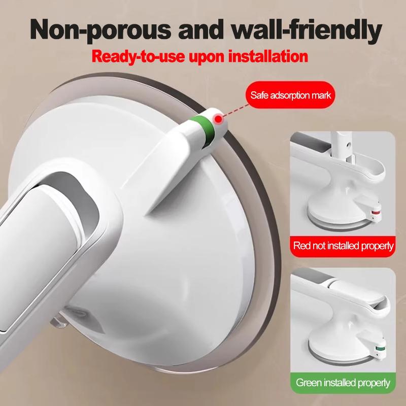 Suction Cup Handles For Shower Household Anti-Slip No Drilling Safety Grab Bars Universal Handles For Children Pregnant Women