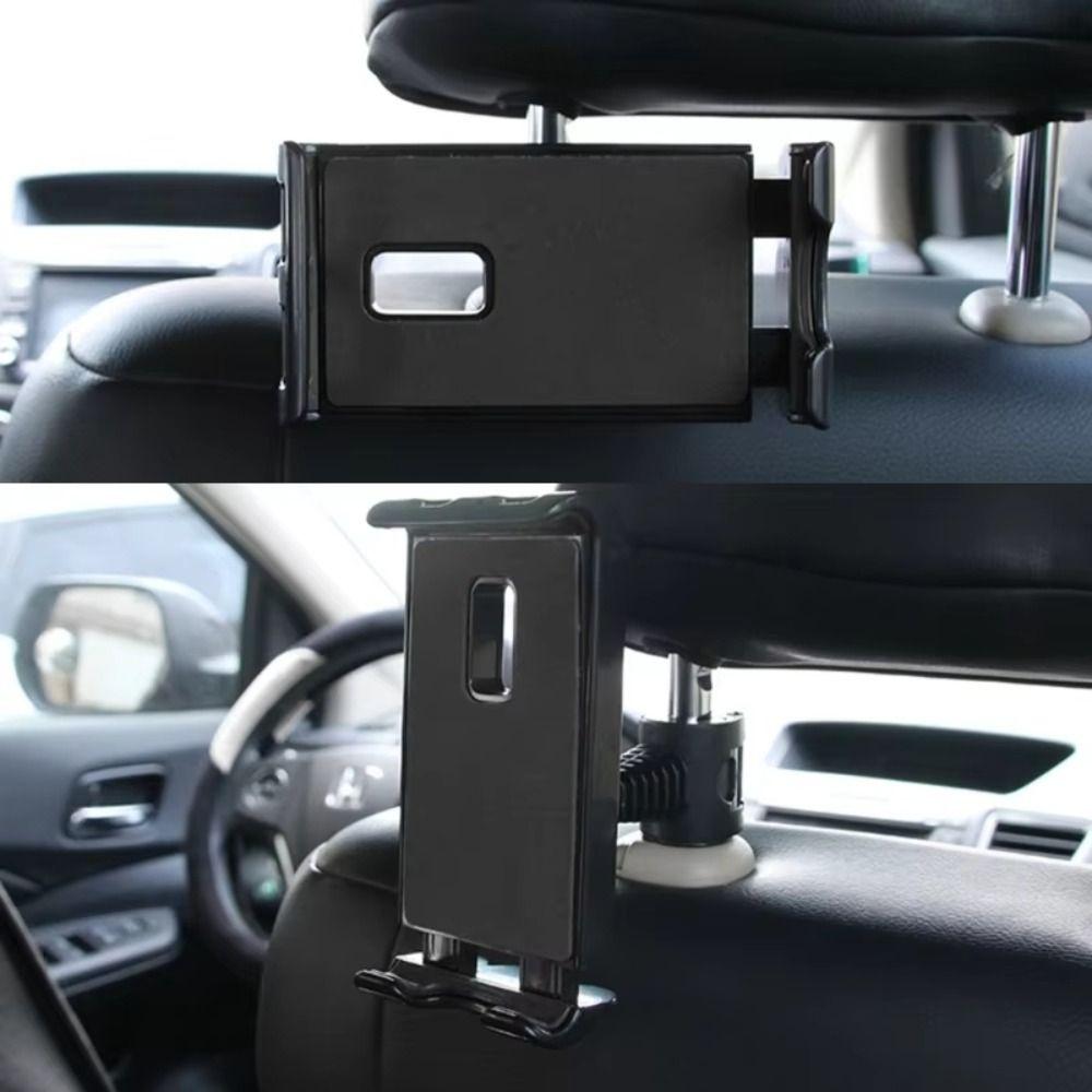 360 Rotation Car Headrest Mount Adjustable Tablet Stand Holder Mobile Phone Mount  Computer Stand