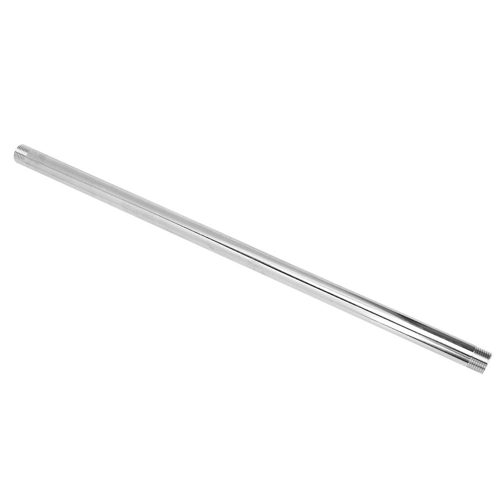 Stainless Steel Male Thread Pipe Nipple Adapter Fittings Plumbing System Accessory 50cmG1/2 Male