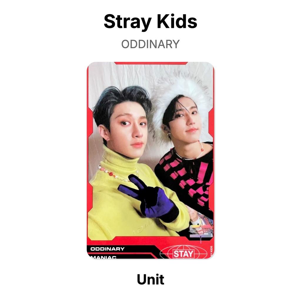 Stray Kids ODDINARY Official Photocard